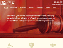 Tablet Screenshot of estatejustice.com